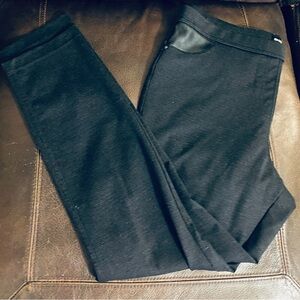 DKNY Black Jeggings Stretch Waistband Pants